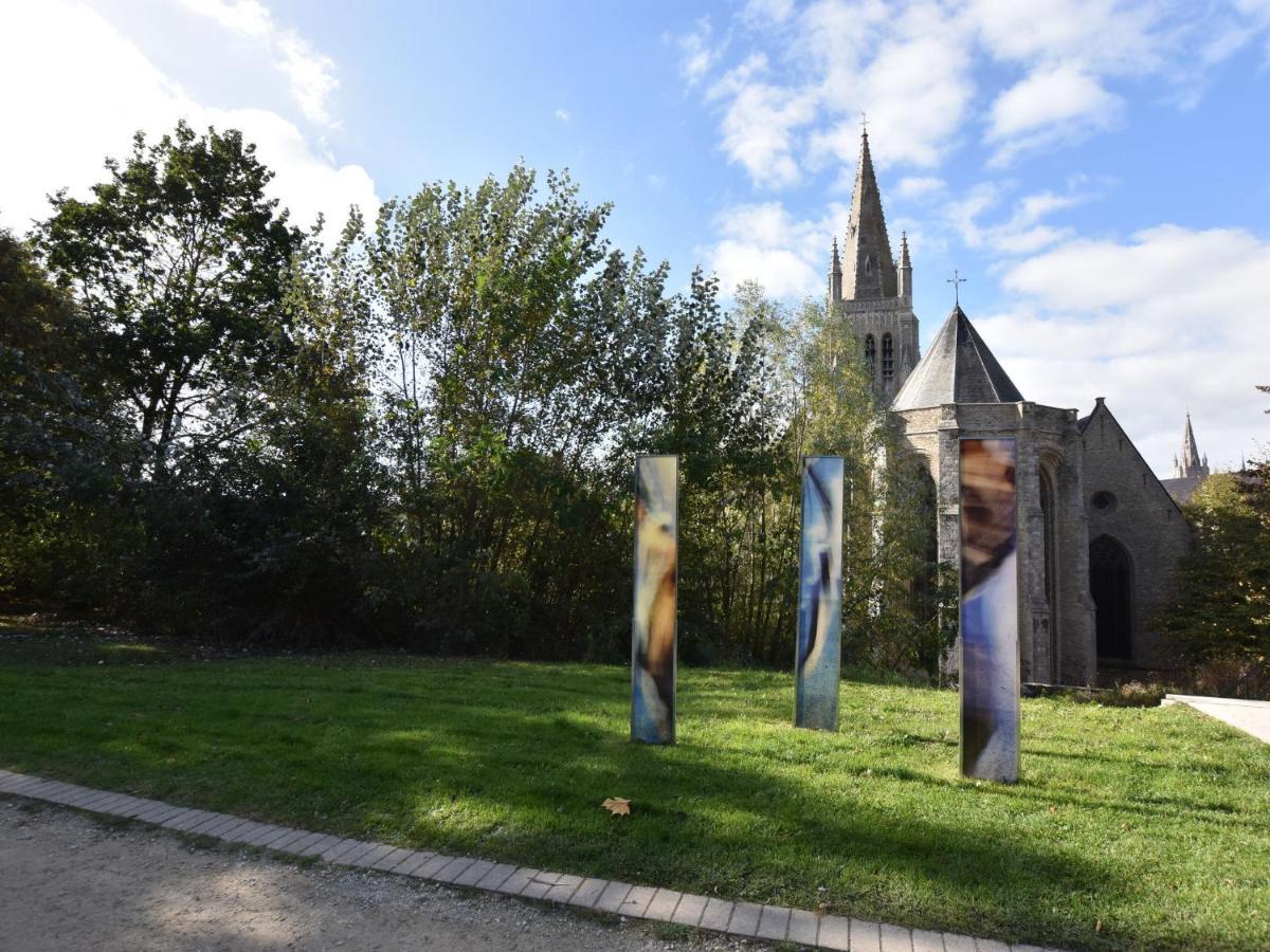 Studio In Ieper With Terrace Luaran gambar
